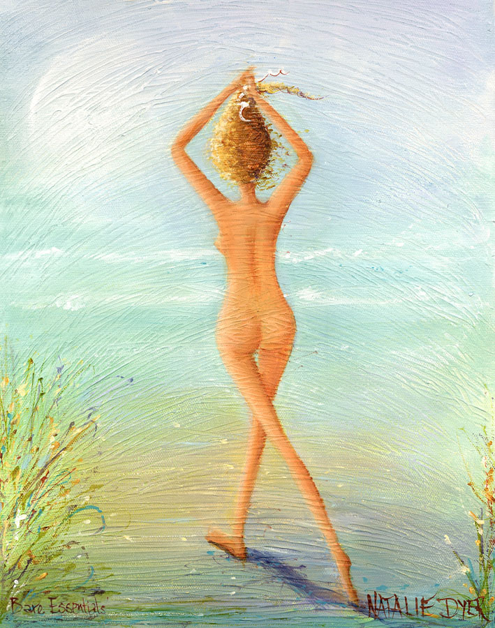 Bare Essentials, a limited edition fine art print by Natalie Dyer, Whimsical series, Sunshine Coast Australia